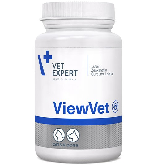 VET EXPERT ViewVet Twist Off, Supliment Pentru Sustinerea Sanatatii Ochilor la Caini si Pisici, 45 capsule