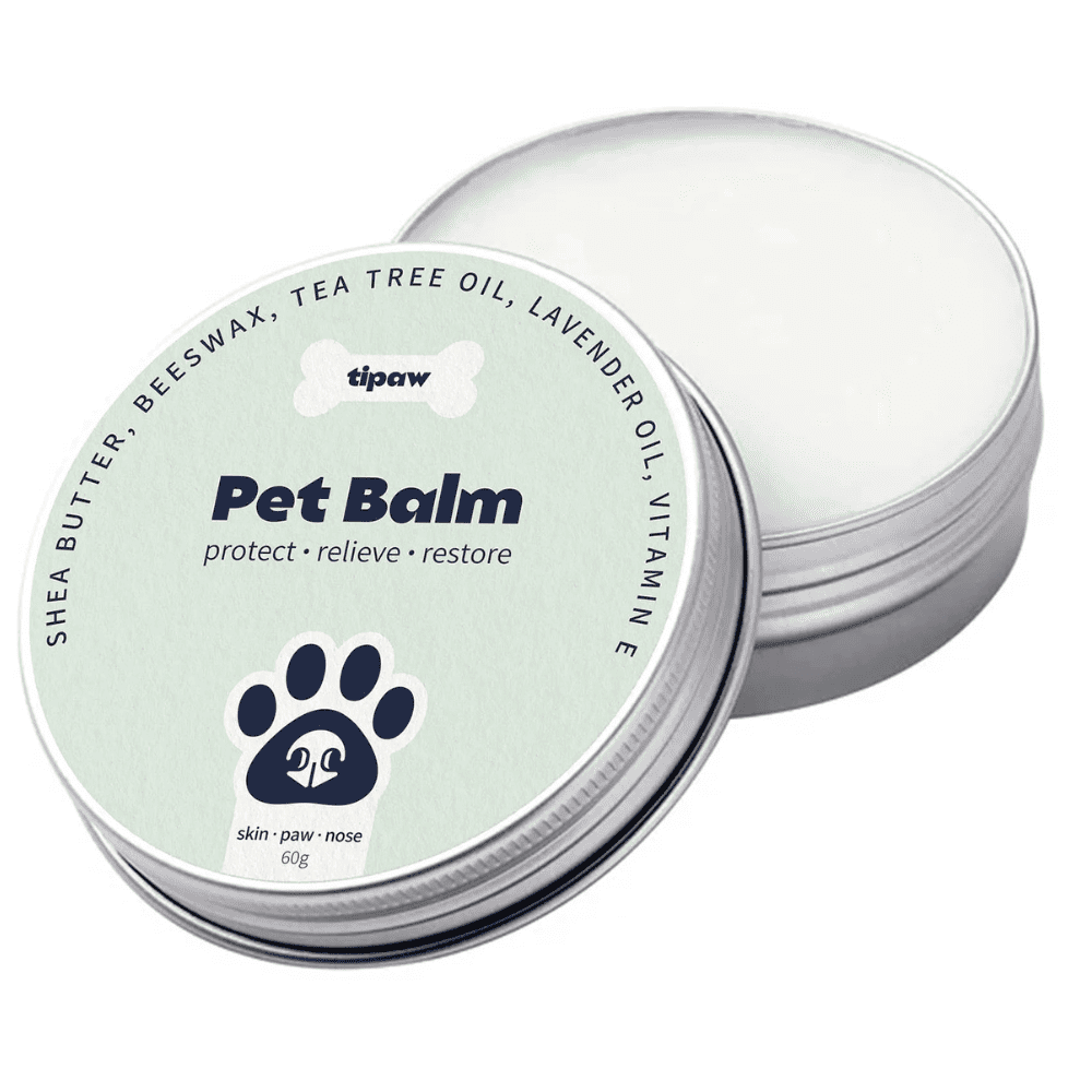 TIPAW 3-in-1 Soothing Pet Balm pentru Caini 60 g | Balsam Calmant pentru Labute, Nas si Piele | Protectie si Refacere
