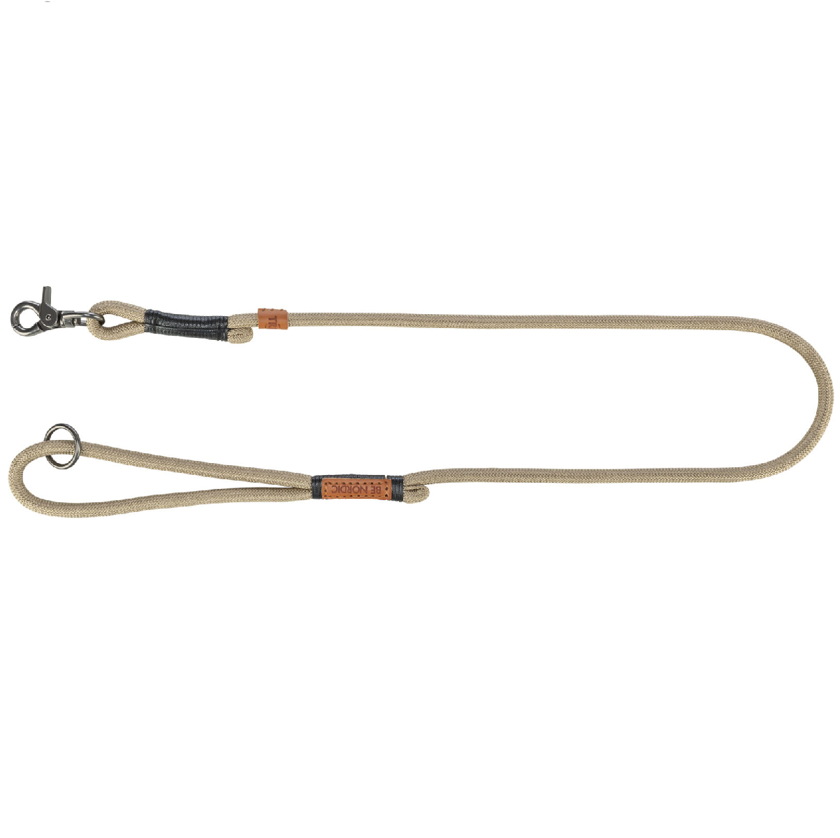 Lesa din Cordelina Pentru Caini BE NORDIC, Bej, Marime L-XL, 1m | 13mm