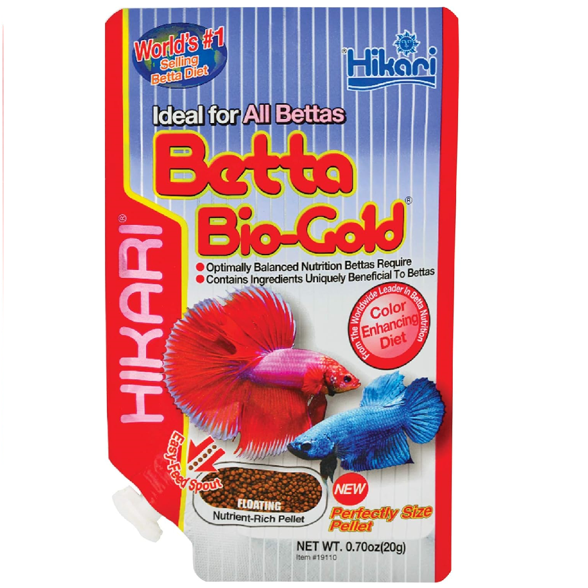 HIKARI Tropical Betta Bio-Gold, Hrana Granulata Pentru Pesti Betta, 20g