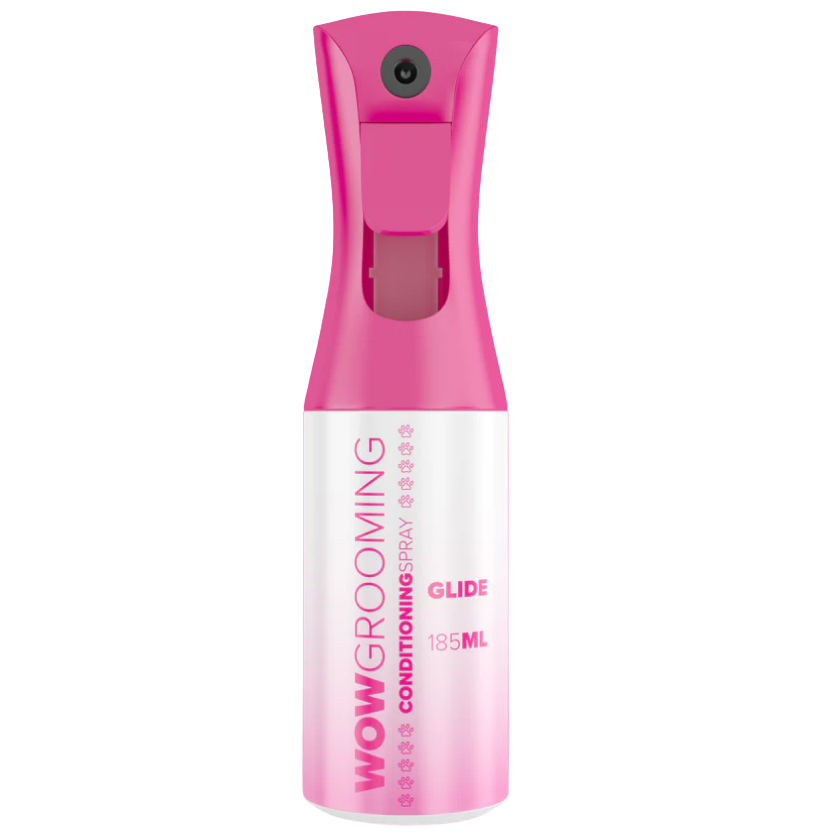 WOW GROOMING Glide, Spray Balsam Leave-In Pentru Descalcirea Parului din Blana Lunga, 185ml