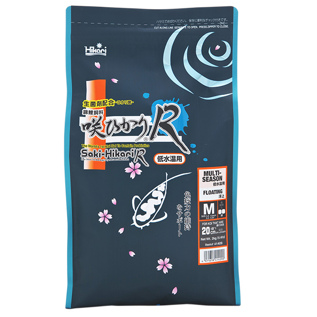 SAKI-HIKARI R Multi Season M, Hrana Profesionala Pentru Crapi Koi de Concurs, 15kg