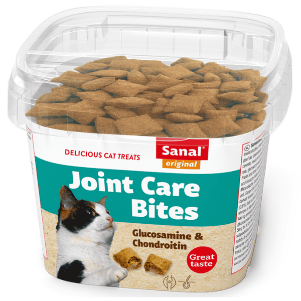 SANAL Cat Joint Care Cup 75 g | Recompense pentru Pisici cu Glucozamina si Condroitina | Suport Articulatii
