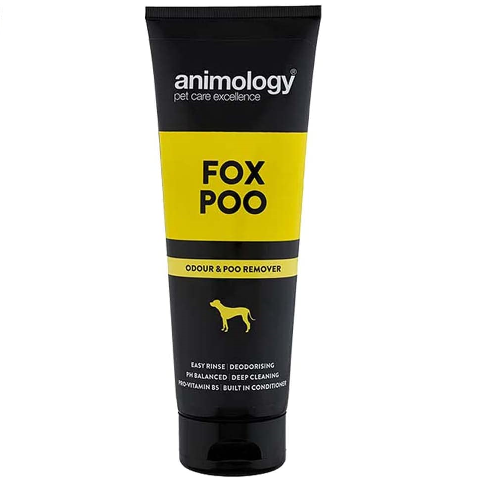 ANIMOLOGY Fox Poo Sampon Vegan Pentru Caini Curatare Profunda Blana si Piele Foarte Murdara, Urat Mirositoare 250ml