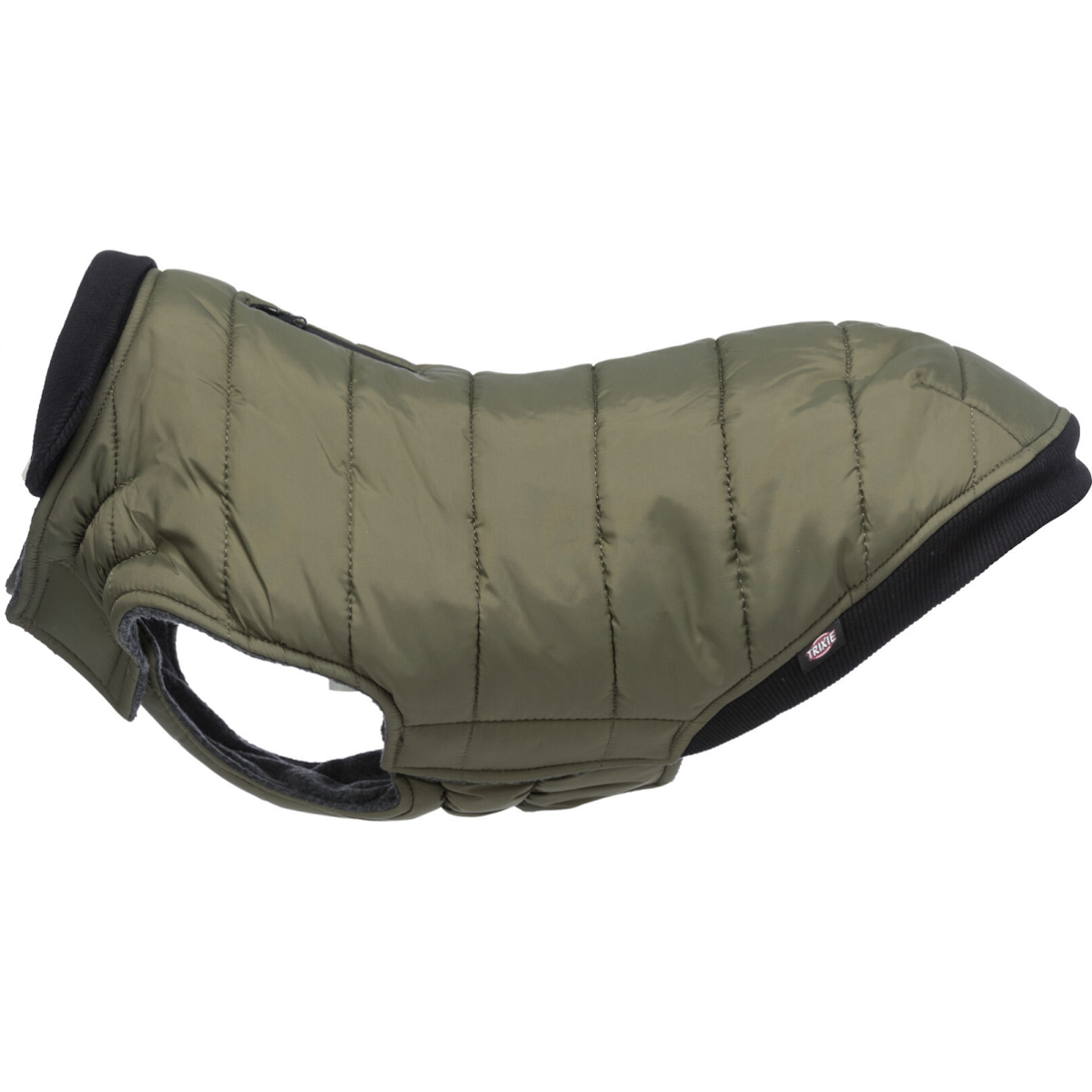 Haina de Iarna Pentru Caini, ARLAY Kaki, Marimea XXS, Lungime Spate 24cm