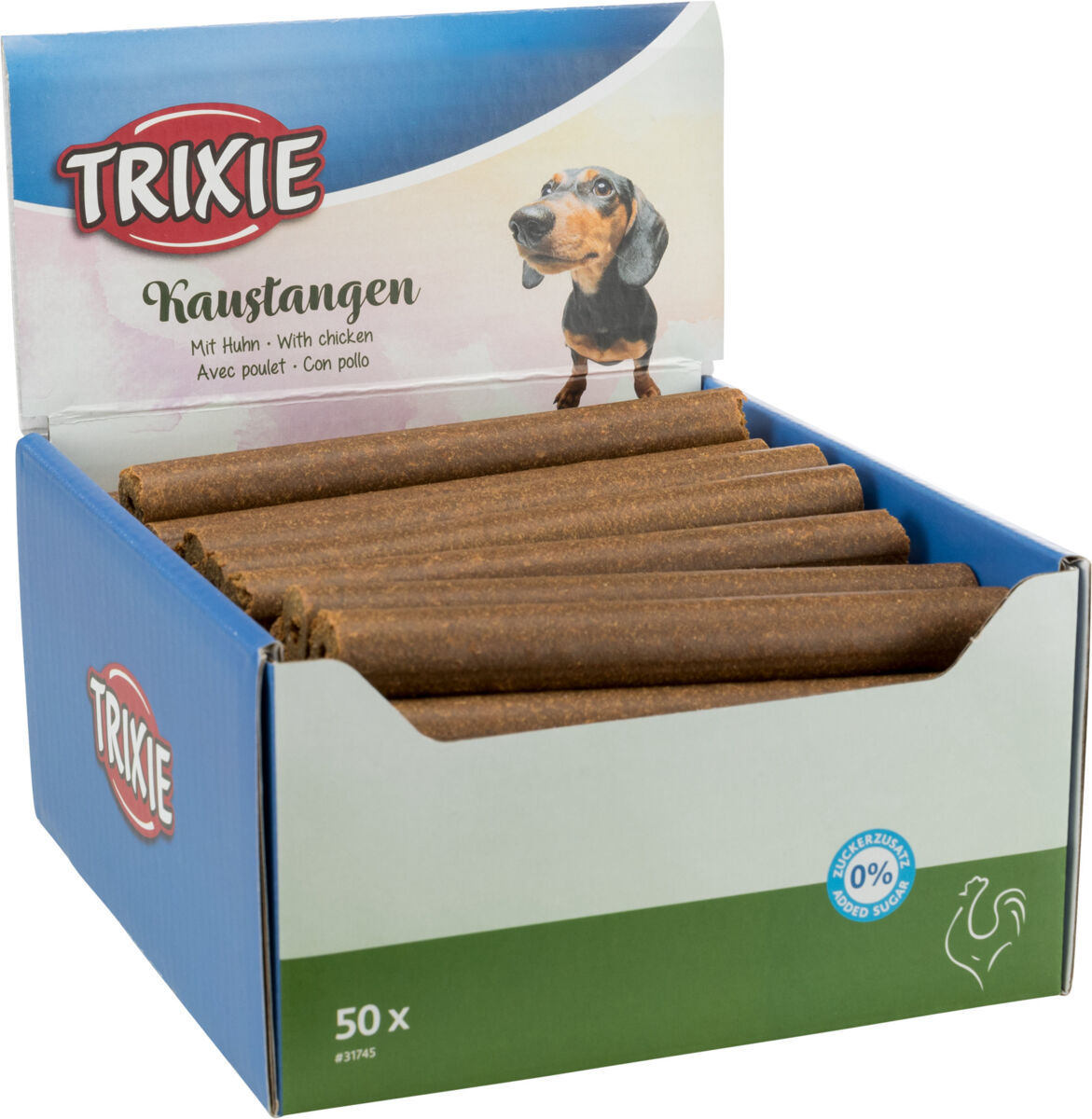 TRIXIE Recompense Caini Batoane Dure Pentru Ros, cu Pui si Orez, 50buc