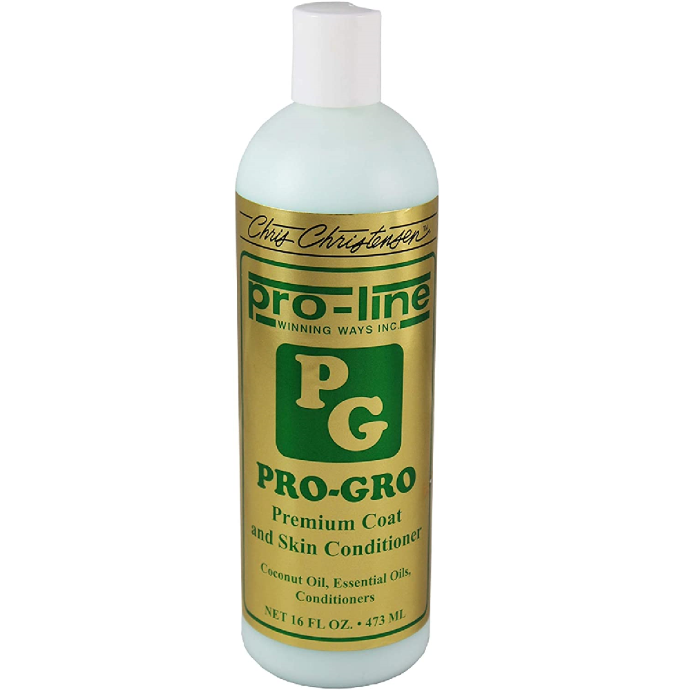 CHRIS CHRISTENSEN Systems Pro-Line PRO-GRO 473 ml | Balsam Profesional Concentrat 1:15 pentru Caini | Blana Neteda, Lucioasa si Usor de Tuns