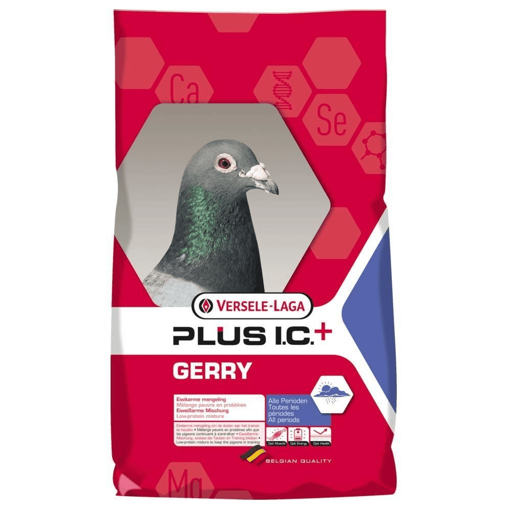 VERSELE-LAGA Gerry Plus I.C. 20 kg | Hrana Completa Sport cu Proteine Scazute pentru Porumbei de Concurs