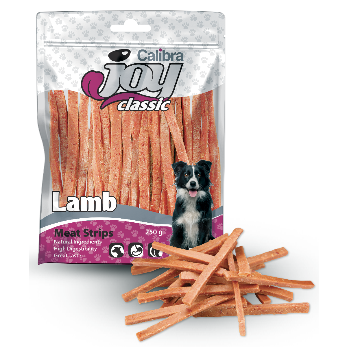 CALIBRA DOG JOY Classic Sticks, Miel, Recompense Monoproteice, Fara Cereale, Pentru Caini (batoane carne), 250g