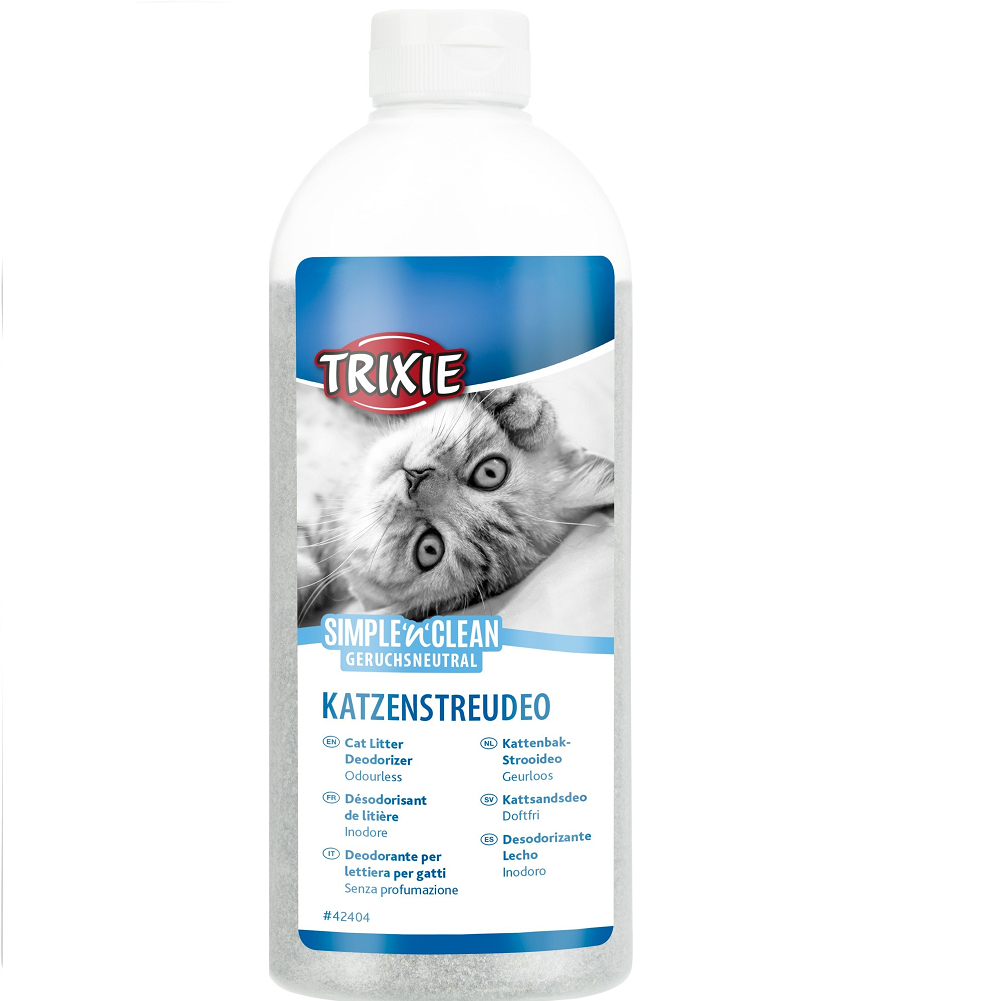 SIMPLE'N'CLEAN Active Carbon, Odorizant Litiera Pisici cu Carbune Activ, 750g