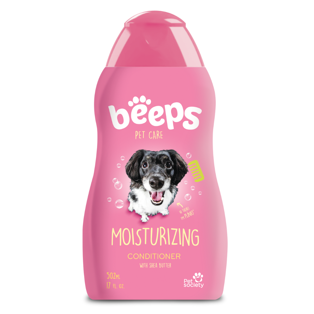 BEEPS Balsam Hidratant pentru Câini și Pisici, Hidratare Intensă, cu Unt de Shea, 502ml