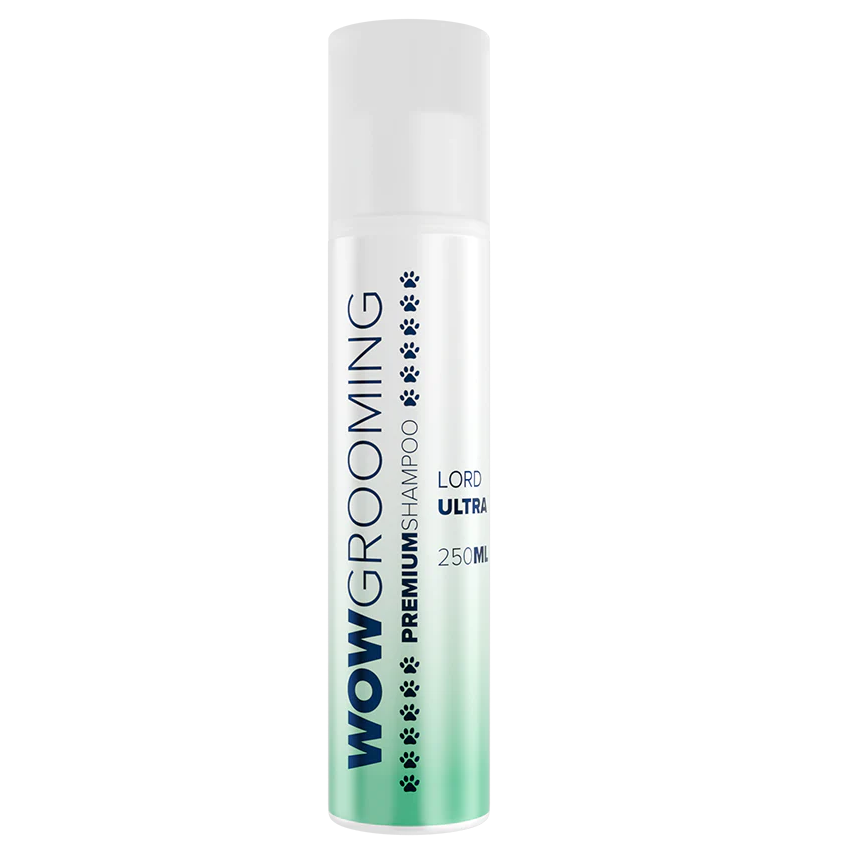 WOW GROOMING Performance Lord Ultra Ego, Sampon Concentrat 1:25 Pentru Caini, Curatare Profunda Orice Tip de Blana, 250ml