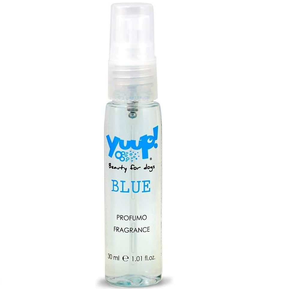 YUUP! Blue, Parfum Fara Alcool, cu Note Marine, Lacramioare si Vetiver, Pentru Caini si Pisici, 30ml