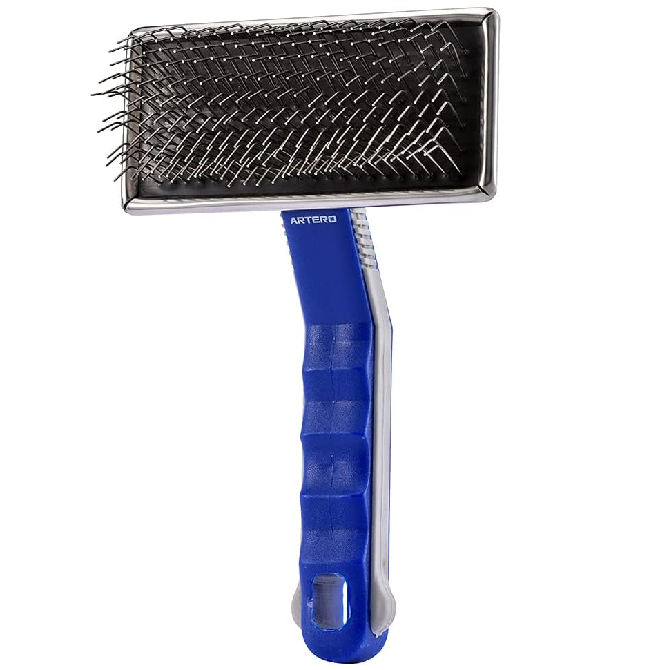 ARTERO SPECIAL DE-MATTING, Perie Slicker Profesionala, Pini Rigizi, Indepartarea Facila a Caltilor si Nodurilor din Blana, 11x5cm