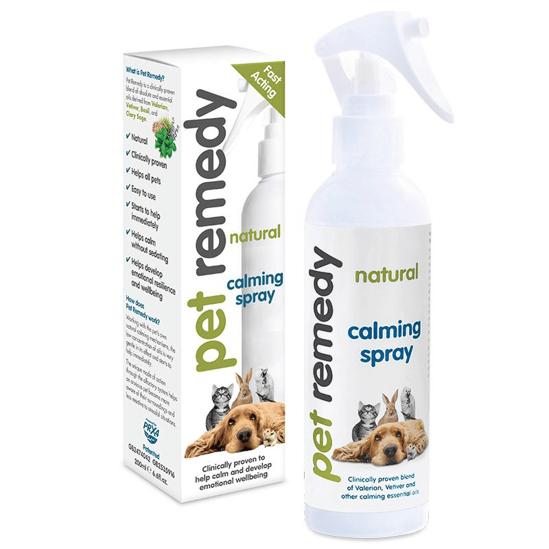 PET REMEDY Spray Calmant Profesional 200 ml | Solutie Naturala Antistres pentru Caini, Pisici si Alte Animale | Efect Rapid, Fara Sedare