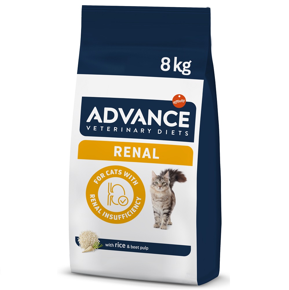 ADVANCE Veterinary Diets RENAL, Hrana Uscata Pisici Adulte cu Insuficienta Renala 8kg