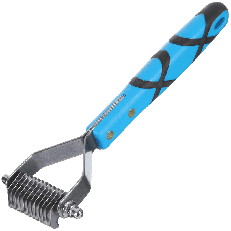 GROOM PROFESSIONAL Coat Rake Medium 12 Tooth | Descâlcitor Profesional cu 12 Dinti pentru Câini cu Blană Deasă sau Greu de Pieptanat
