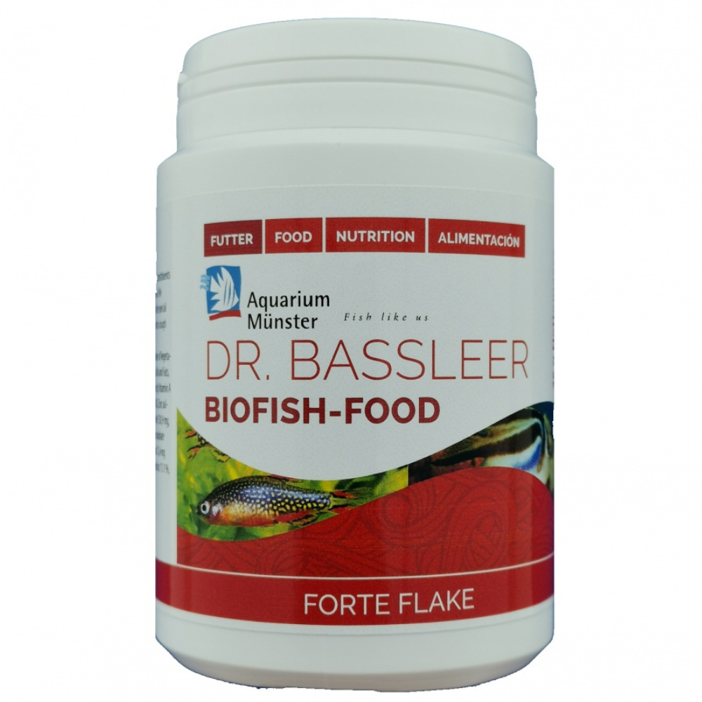 Aquarium Munster DR. BASSLEER Biofish Food Forte Flake 35 g – Hrana Fulgi Premium pentru Imunitatea și Vitalitatea Peștilor Ornamentali