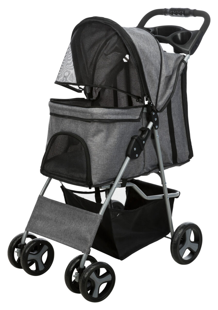 BUGGY Carucior Pliabil Pentru Transportul Cainilor, Maxim 15kg, 47x100x80cm