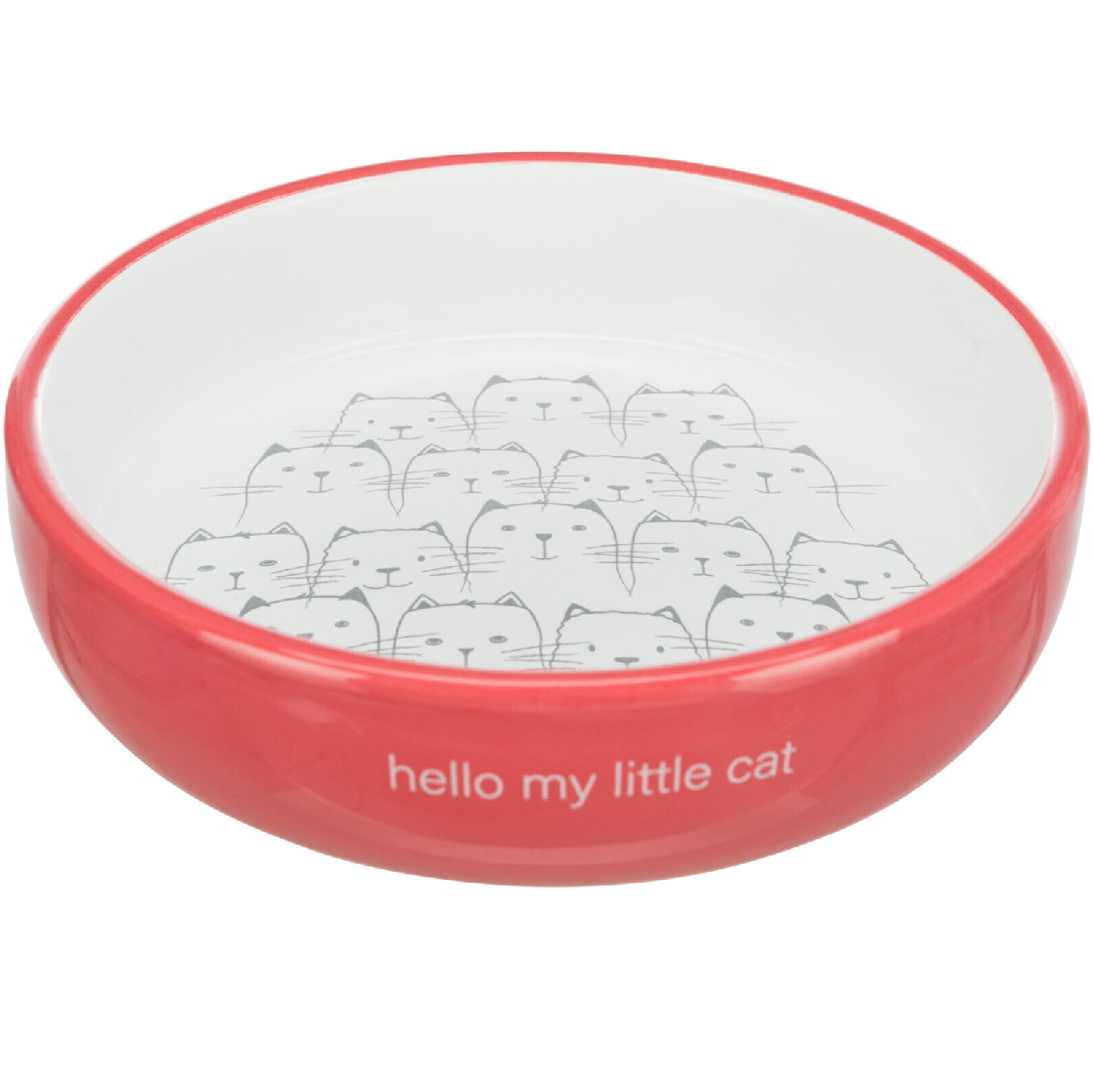 Bol Ceramic Pentru Pisici, Coral, 0.3L | 15cm