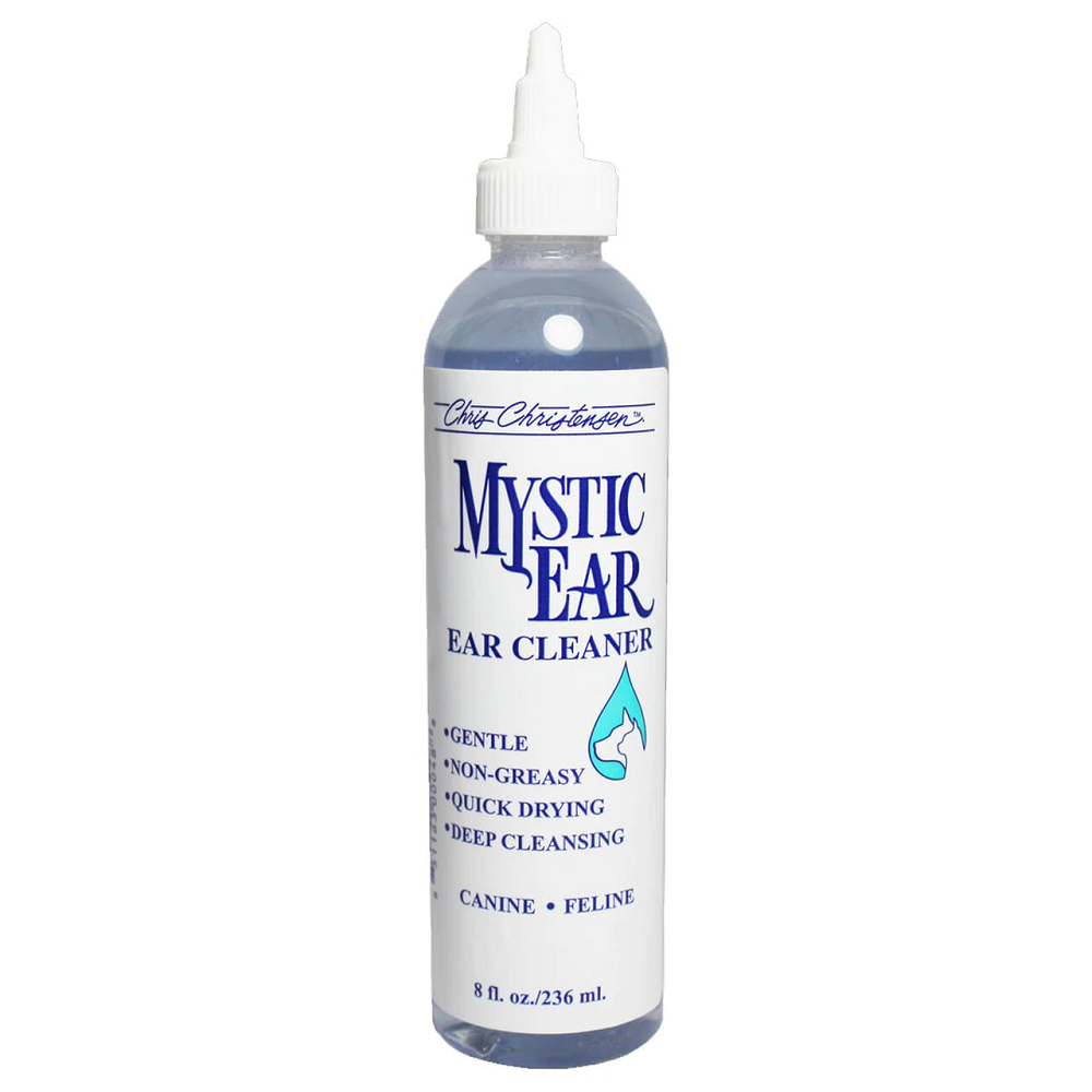 CHRIS CHRISTENSEN Systems Mystic Ear Cleaner 236 ml | Solutie Profesionala Pentru Curatarea Urechilor la Caini si Pisici