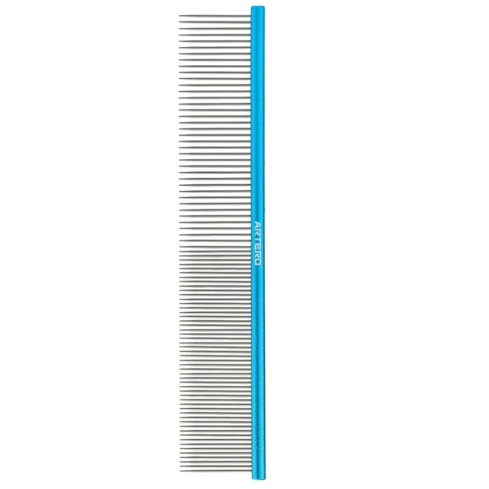 ARTERO Piaptan Profesional cu Pini Fini si Desi, Separare si Volum, Orice Tip de Blana, 19cm