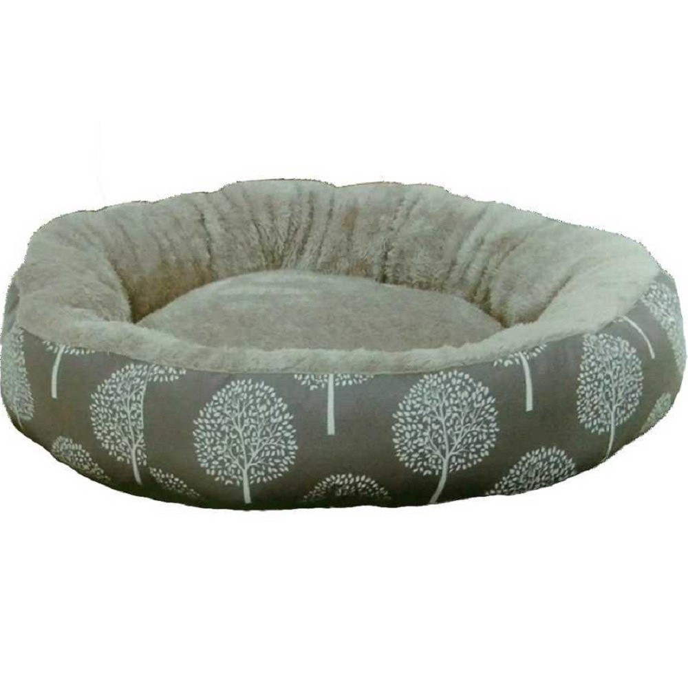 CLEO Culcus Rotund Pentru Caini si Pisici, Nylon si Plus, 53cm
