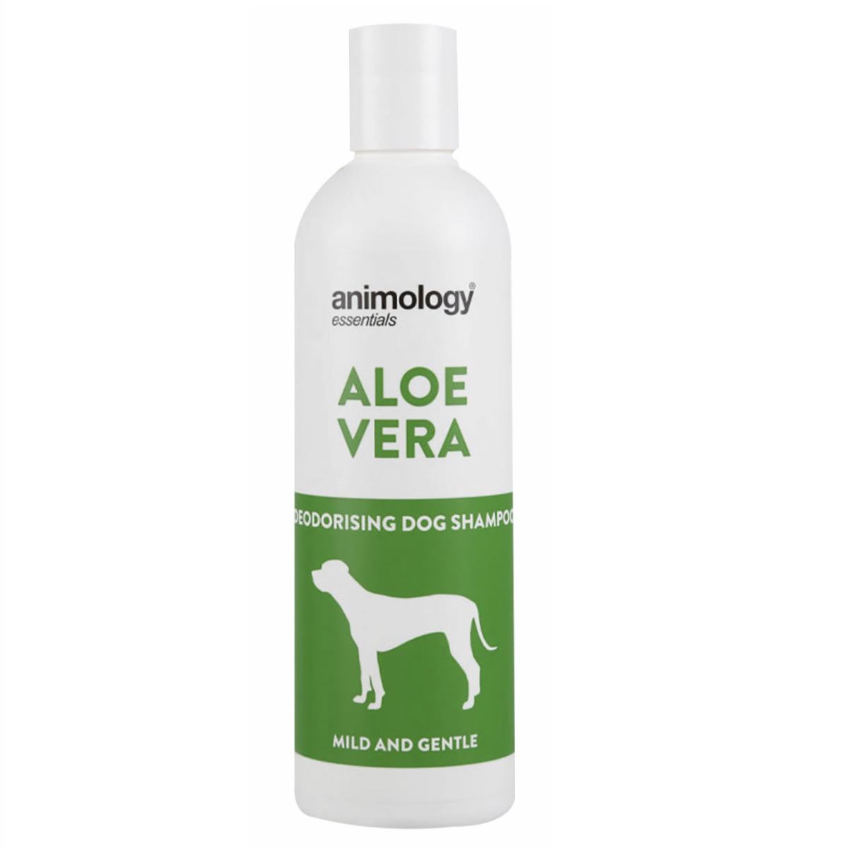 ANIMOLOGY Essentials Aloe Vera, Sampon Deodorizant cu Aloe Vera, Pentru Caini cu Orice Tip de Blana 250ml