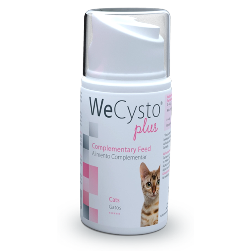 WePHARM WeCysto Plus Gel 50 ml – Supliment pentru Sanatatea Tractului Urinar la Pisici cu Cistita Idiopatica si Infectii Recurente