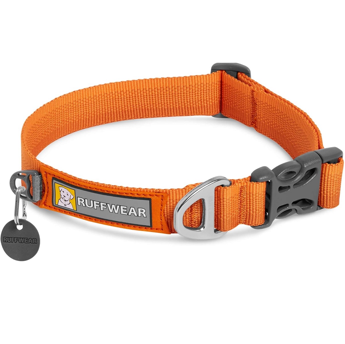 RUFFWEAR Front Range Campfire Orange, Zgarda Pentru Caini, Marime L, 51-66cm | 25mm