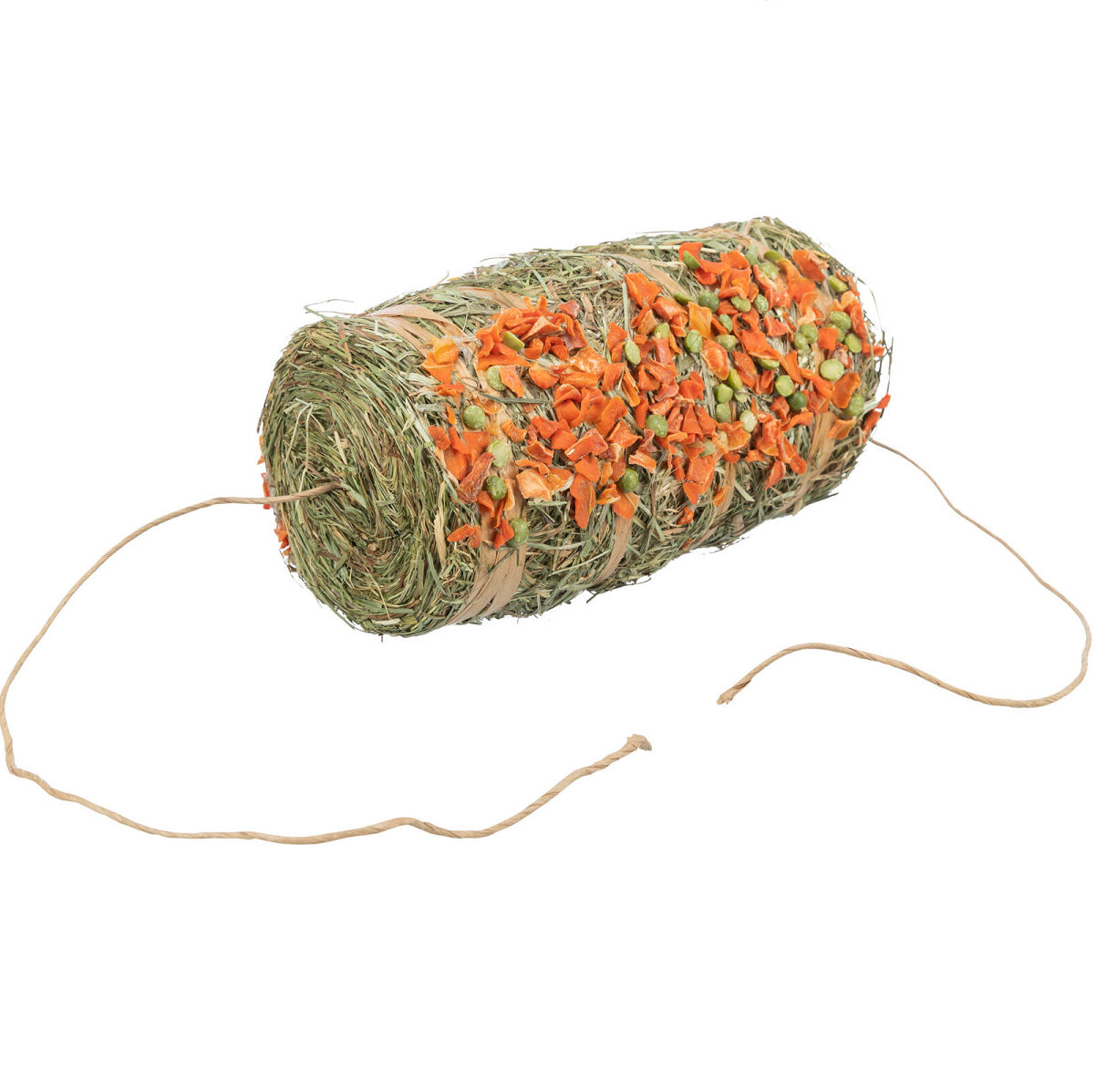 Balot din Fan Natural cu Morcovi si Mazare, Pentru Rozatoare, 250g