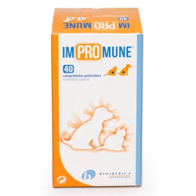 IMPROMUNE 40 Comprimate – Supliment pentru Susținerea Sistemului Imunitar la Câini și Pisici