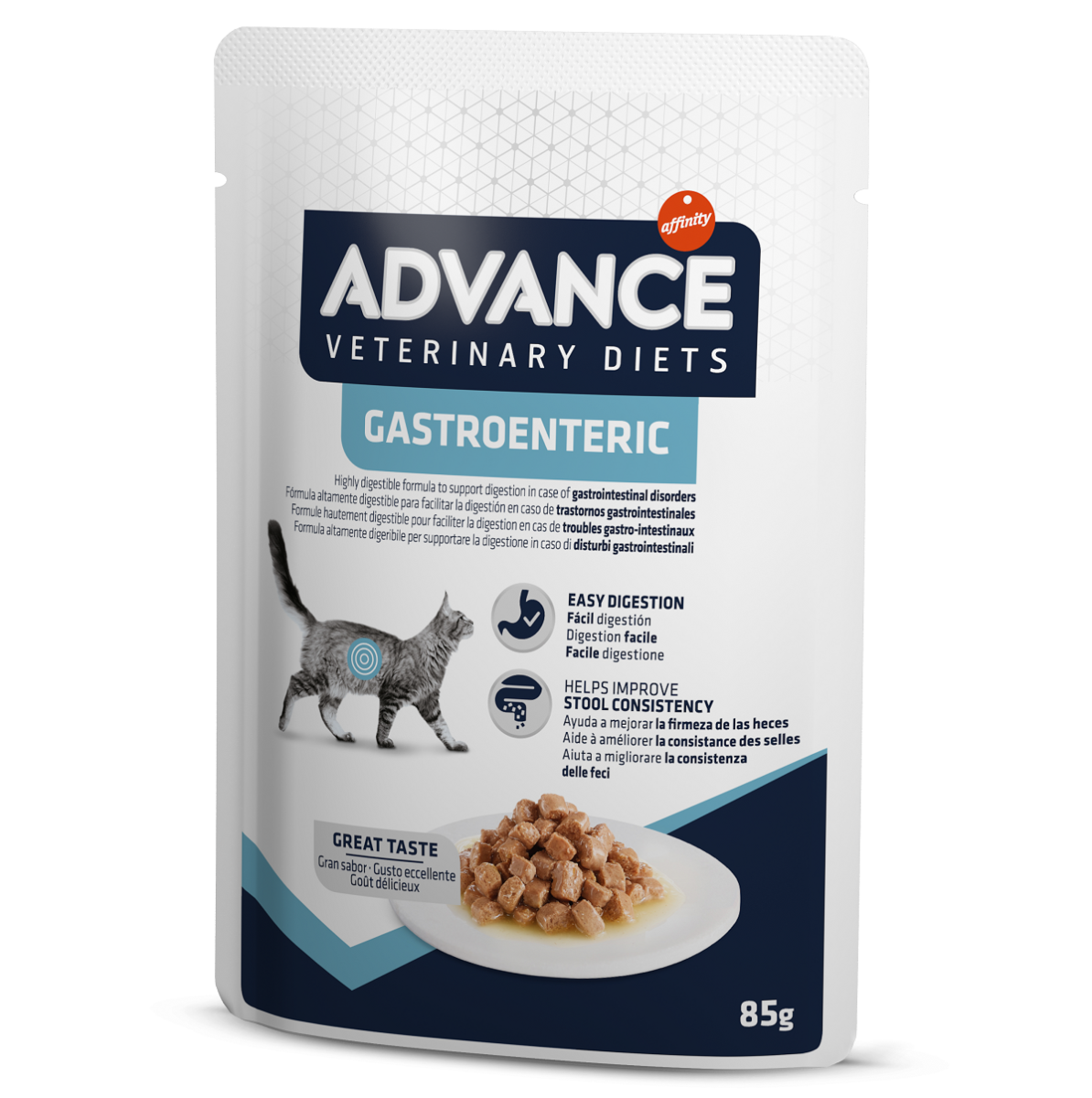 ADVANCE Veterinary Diets Cat Gastroenteric, Plic Hrana Umeda Pentru Pisici cu Afectiuni Gastrointestinale, 85g