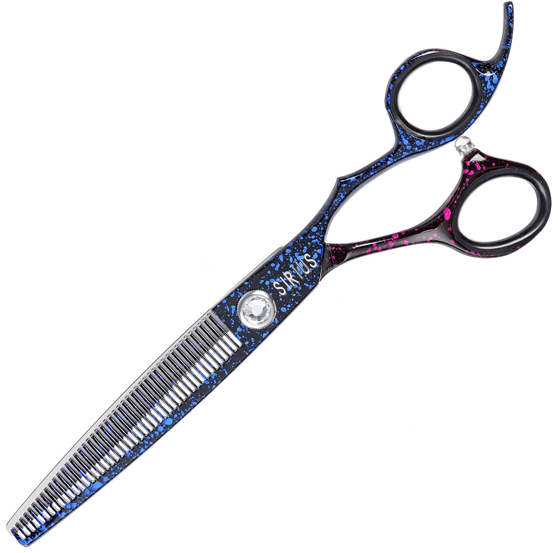 GROOM PROFESSIONAL Sirius 6,5" Blender 46 Teeth Left Handed Scissor | Foarfecă Profesională Pentru Trimat 16,5 cm  / 46 Dinti pentru Stângaci, Grooming Câini și Pisici