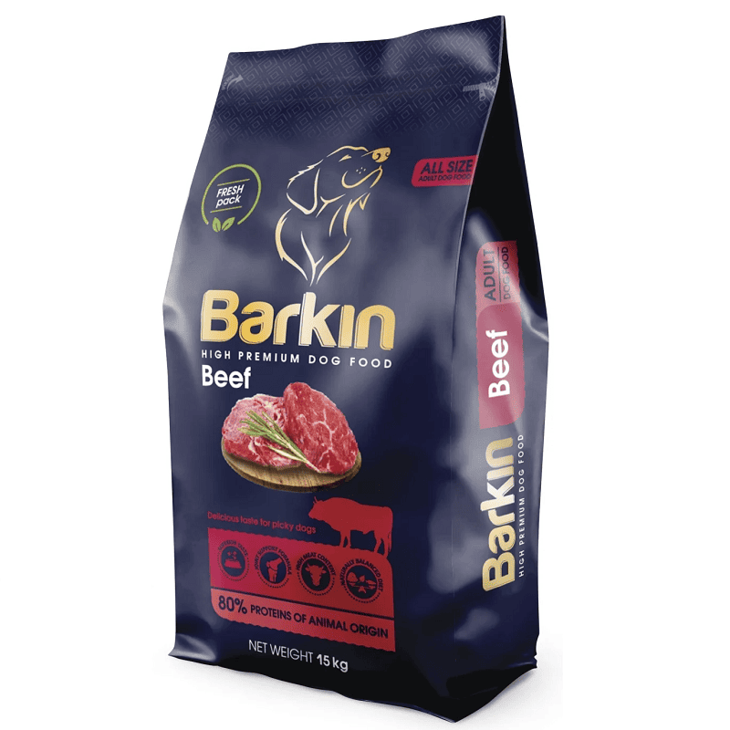 BARKIN Adult All Size cu Vita 15 kg | Hrana Uscata Premium pentru Caini Adulti de Toate Taliile | Digestie Optima si Suport Articular