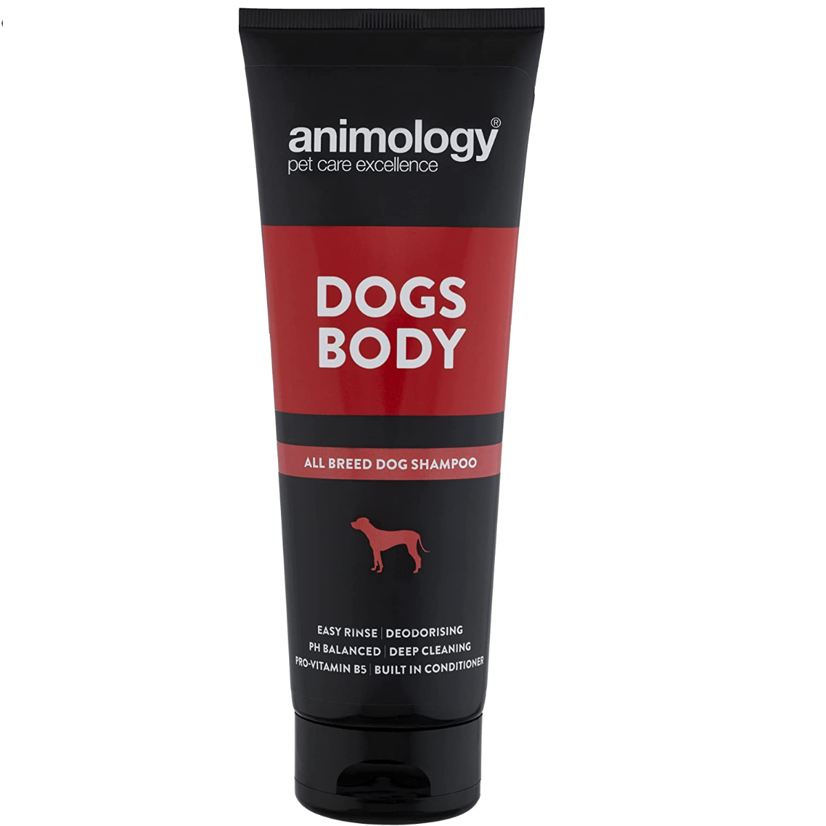 ANIMOLOGY Dogs Body Sampon Vegan Pentru Caini, Curatare Profunda Blana si Piele 250ml