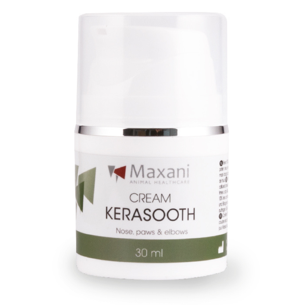MAXANI KeraSooth Cream 30 ml – Crema Dermatologica Intens Hidratanta pentru Hiperkeratoza si Calusuri la Caini si Pisici