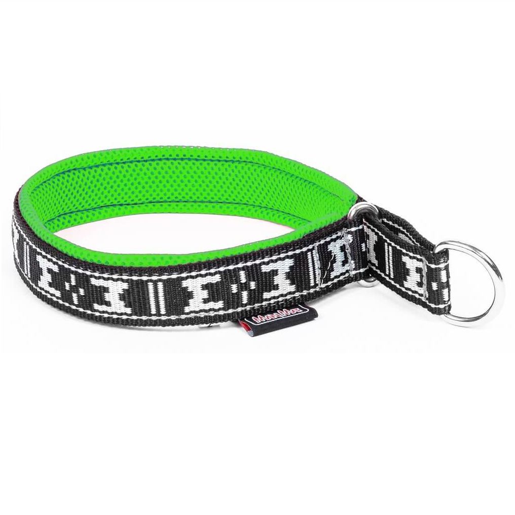GAPPAY Design ManMat, Zgarda Pentru Caini, Verde, Marime M 37cm