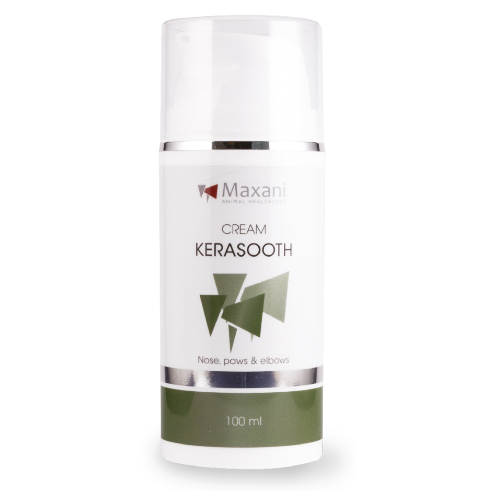 MAXANI KeraSooth Cream 100 ml – Crema Dermatologica Intens Hidratanta pentru Hiperkeratoza si Calusuri la Caini si Pisici