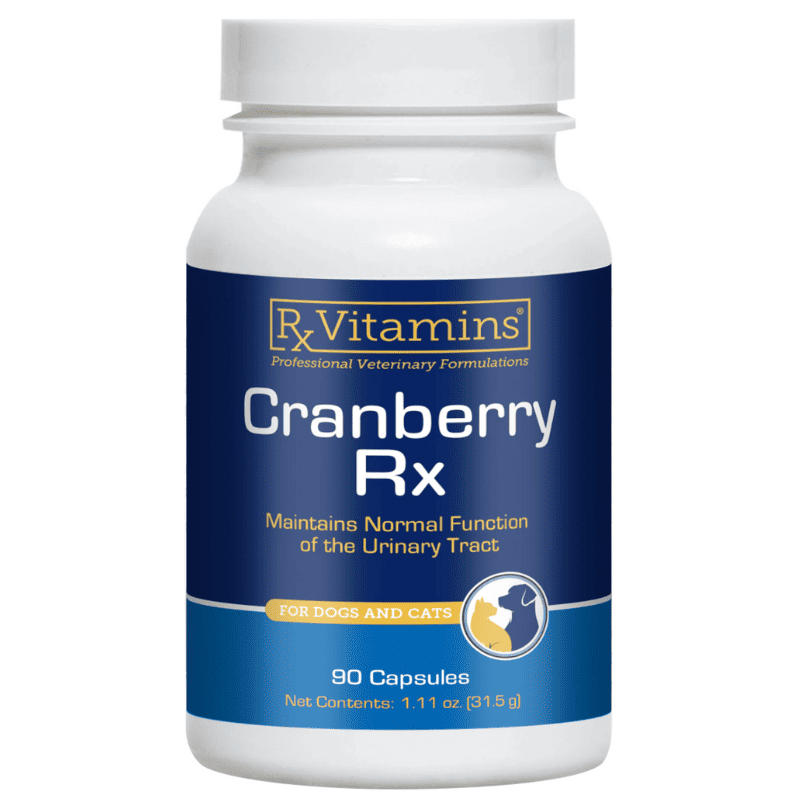  RX VITAMINS Cranberry Rx 90 capsule | Supliment Natural pentru Sanatatea Tractului Urinar la Caini si Pisici