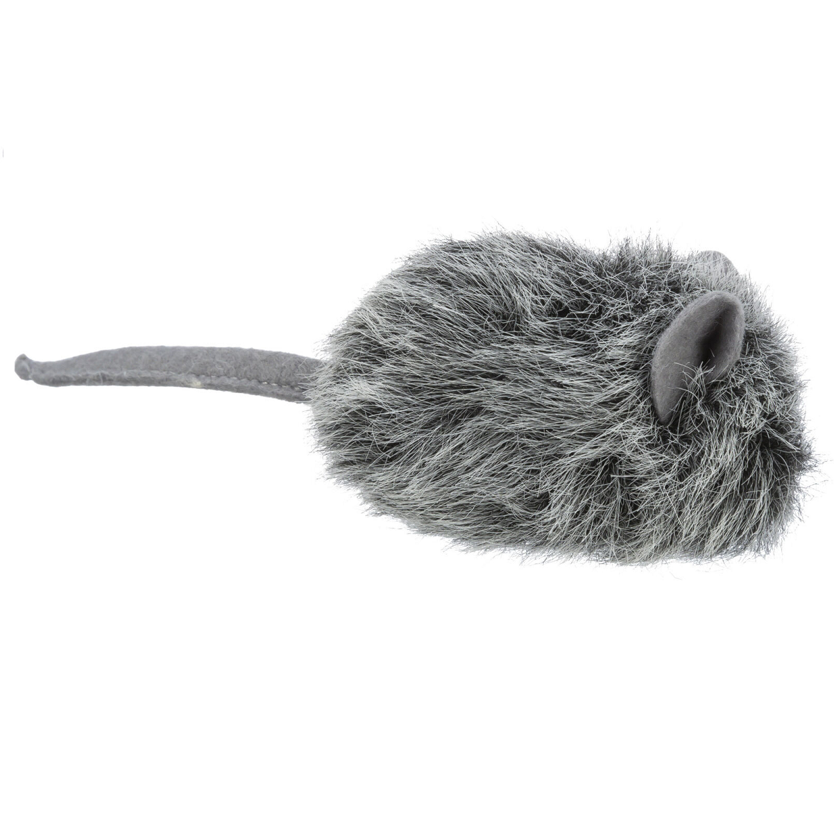 Jucarie Pisici Soarece din Plus cu Catnip, Diferite Culori, 9cm