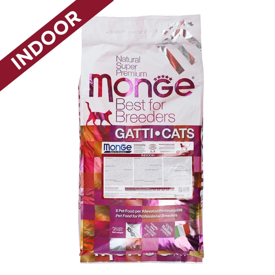 MONGE Best for Breeders Cat Indoor, cu Pui, Hrana Uscata Pentru Pisici, 10kg