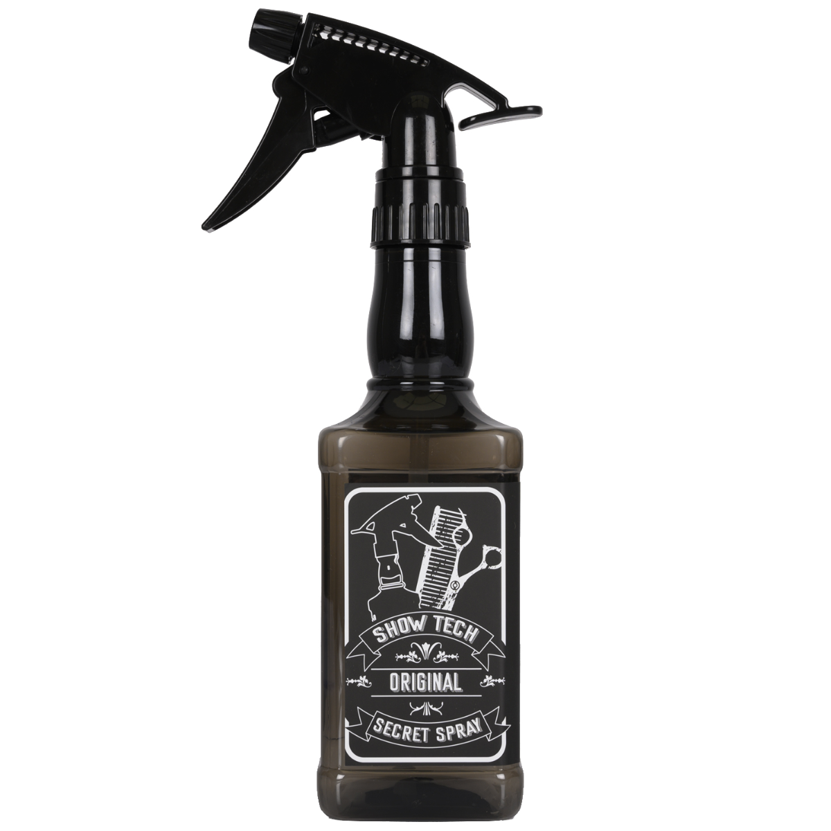 SHOW TECH Exclusive Salon Spray Adjustable Bottle Black 500 ml | Flacon Spray Profesional Reglabil pentru Grooming