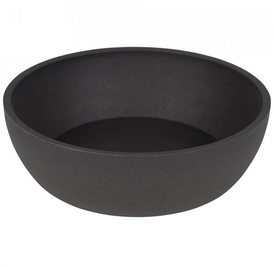 DISTRICT 70 BAMBOO Dark Grey, Castron din Bambus Pentru Caini, Antiderapant, 1600ml