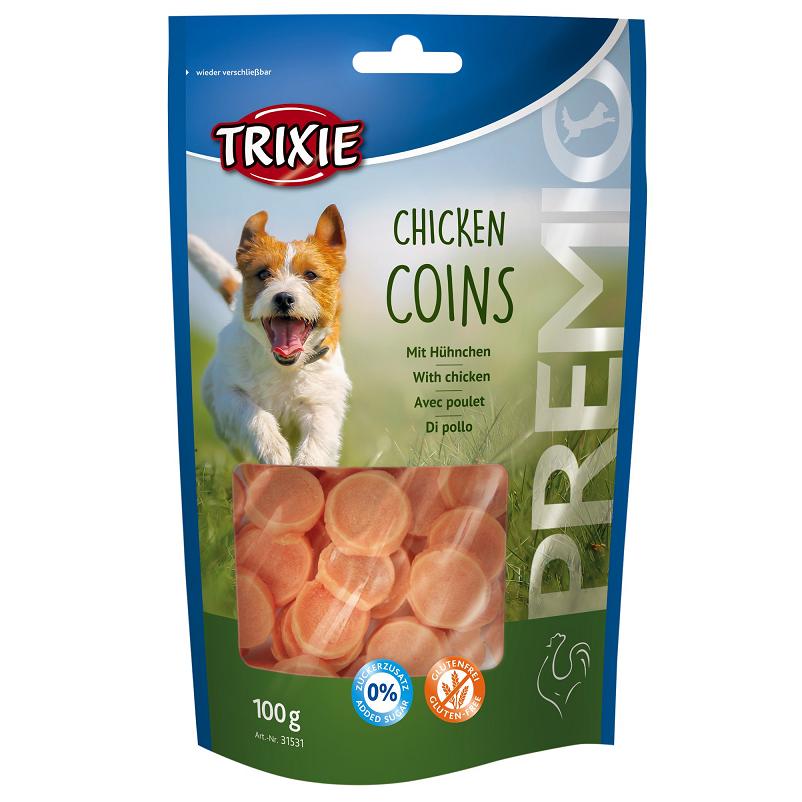 Recompensa Caini PREMIO Rondele Carne Pui, 80g