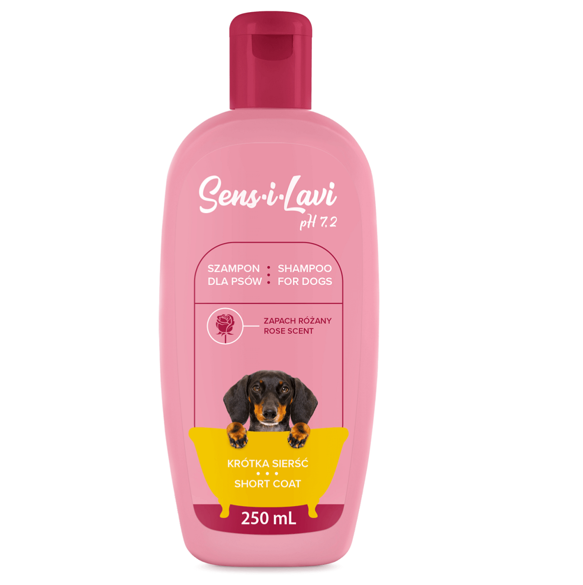 SENS-I-LAVI Sampon Pentru Caini cu Blana Scurta,  250ml