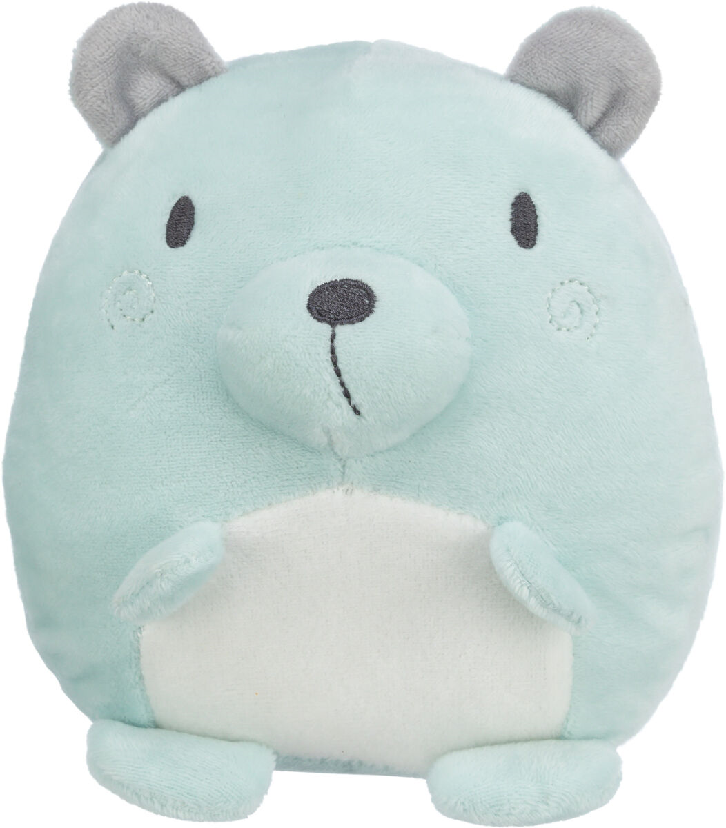 JUNIOR Jucarie Pentru Pui de Catel, Ursulet din Plus, Fara Sunet, 14cm