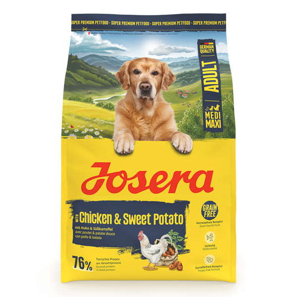 JOSERA Medi / Maxi cu Pui si Orez 3 kg | Hrană Uscată Super Premium pentru Câini Adulți cu Activitate Fizica Intensa