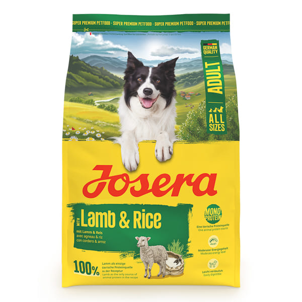 JOSERA cu Miel si Orez, 3 kg | Hrană Uscată Monoproteica pentru Câini Adulți | Usor Digerabila și Conținut Energetic Echilibrat