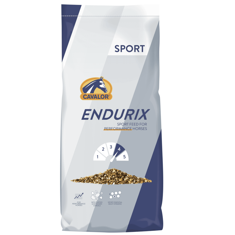 VERSELE-LAGA Cavalor Endurix 20 kg | Hrana Completa pentru Cai de Sport si Antrenament Intens